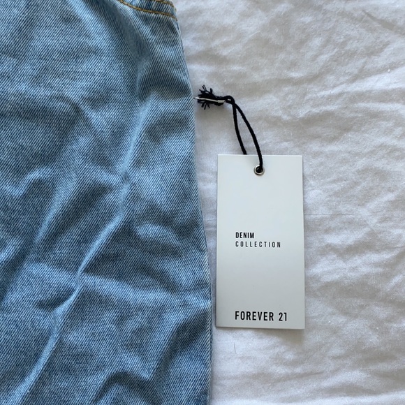 Forever 21 overall denim dress - Picture 2 of 3